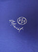 Organic cotton T-shirt with a small front motif, Blue, Packshot image number 2