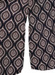 V-neck dress in viscose, Blue, Packshot image number 3