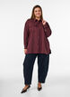 Pinstripe shirt with chest pockets, Red, Model image number 1