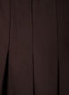 Short pleated skirt with elasticated waist, Brown, Packshot image number 2