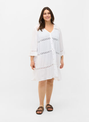 Dress, White, Model image number 2