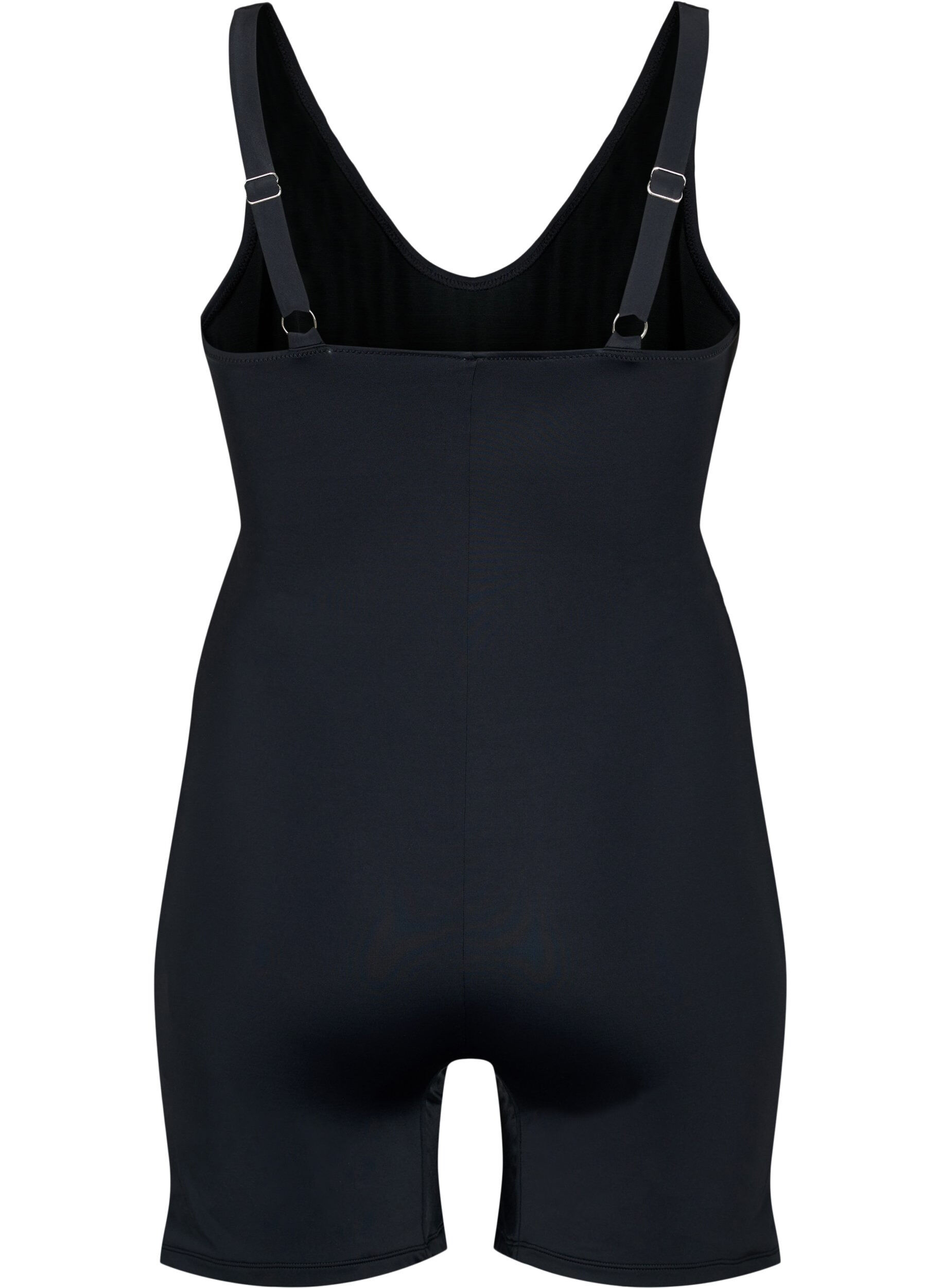 Zizzifashion Swimsuit with legs, Black, Packshot image number 1