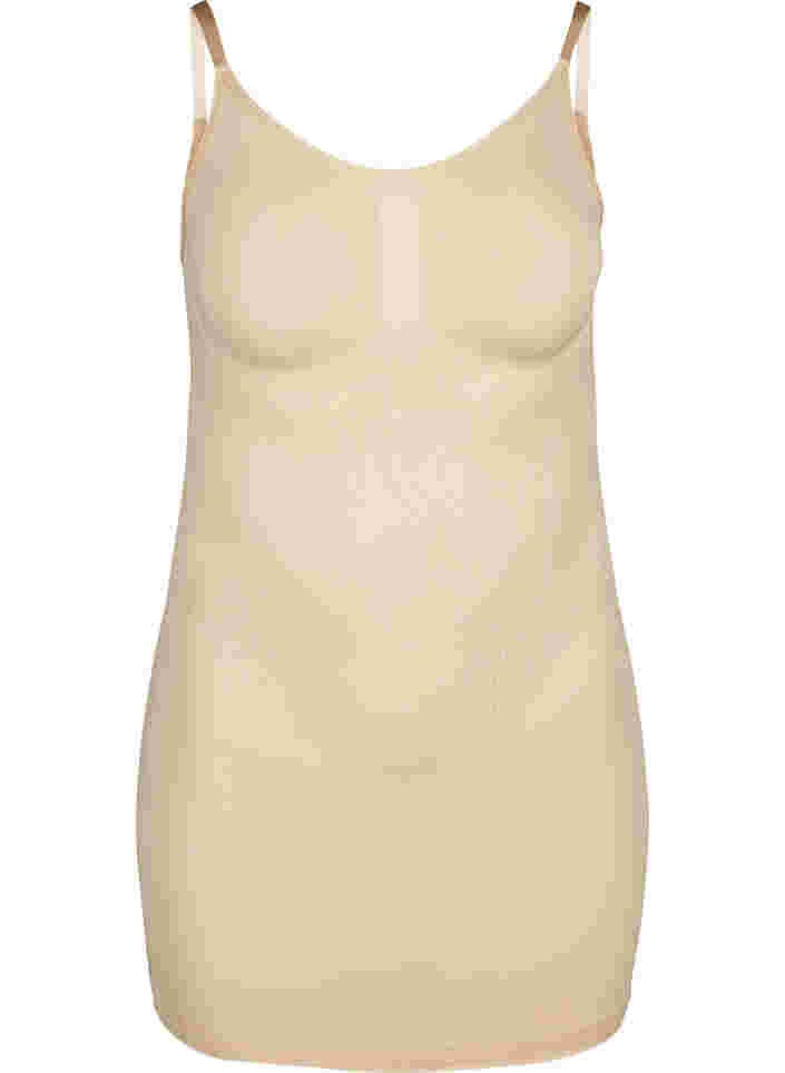 Shapewear dress with thin straps, Nude, Packshot image number 0