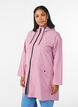 Rain jacket with pockets and a hood, Rose, Model image number 0