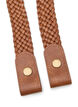 Braided elastic belt, Brown, Packshot image number 2