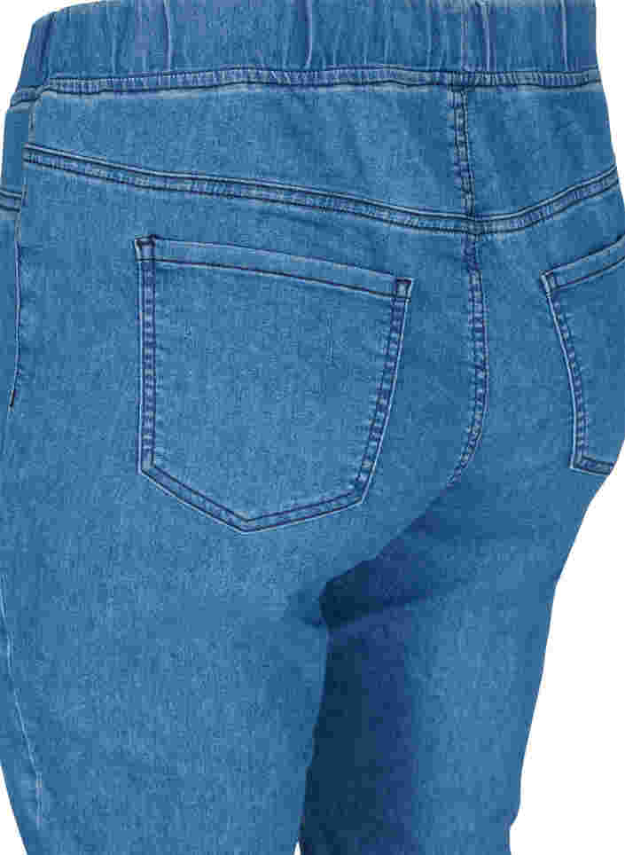 Jeggings with pockets, Blue denim, Packshot image number 3