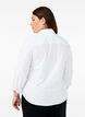 Long-sleeved cotton shirt, White, Model image number 2