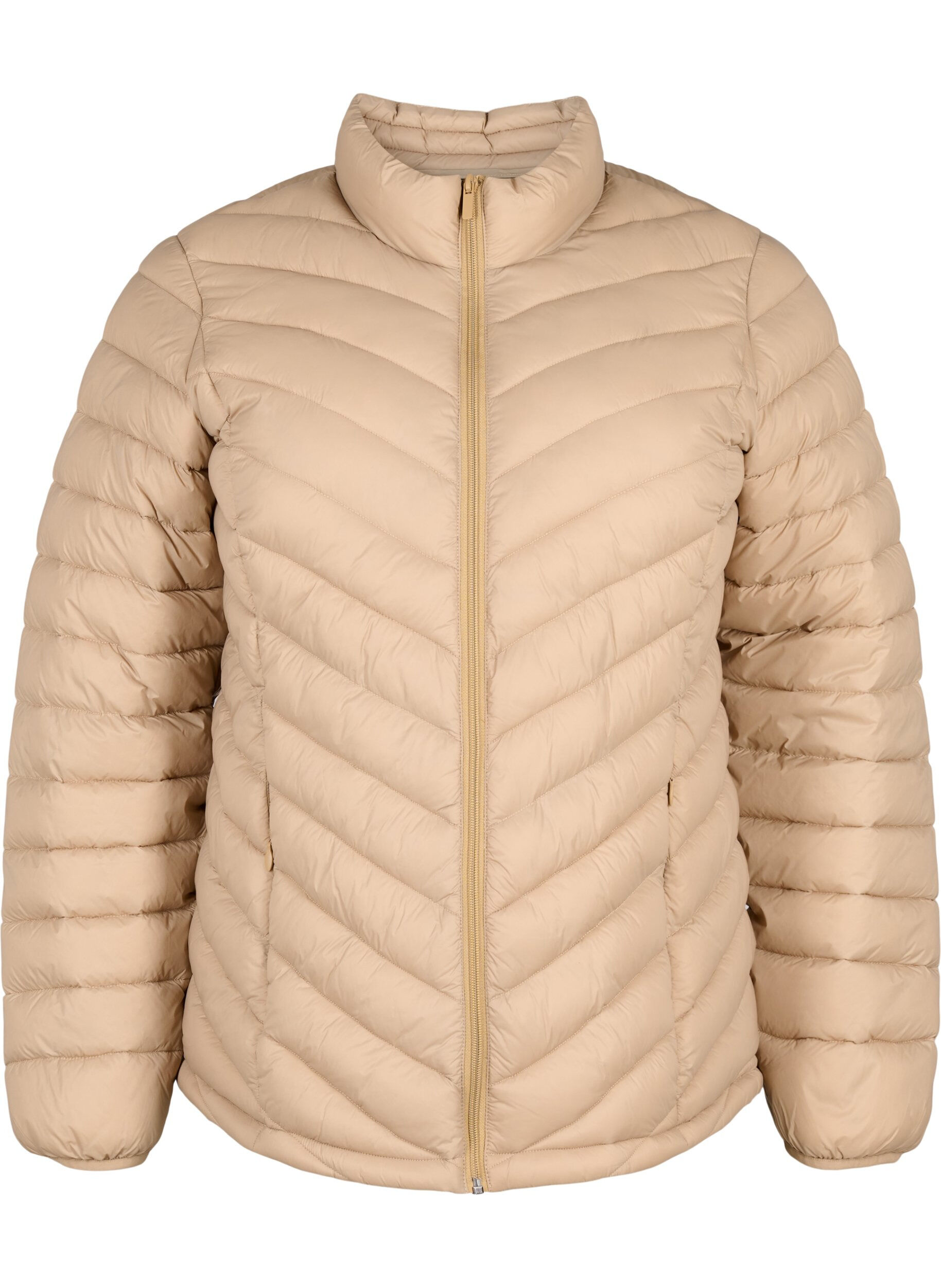 ZizzifashionLightweight jacket with pockets, Brown, Packshot image number 0