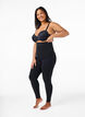 Shapewear leggings with high waist, Black, Model image number 0