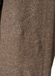 Cardigan with open front and wide sleeves, Brown, Packshot image number 3