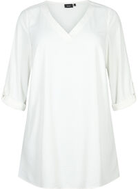 A-shape tunic with 3/4 sleeves