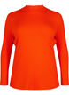 Fitted viscose blouse with high neck, Orange.com, Packshot image number 0