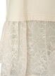 Loose T-shirt with wide lace trim, Beige, Packshot image number 3