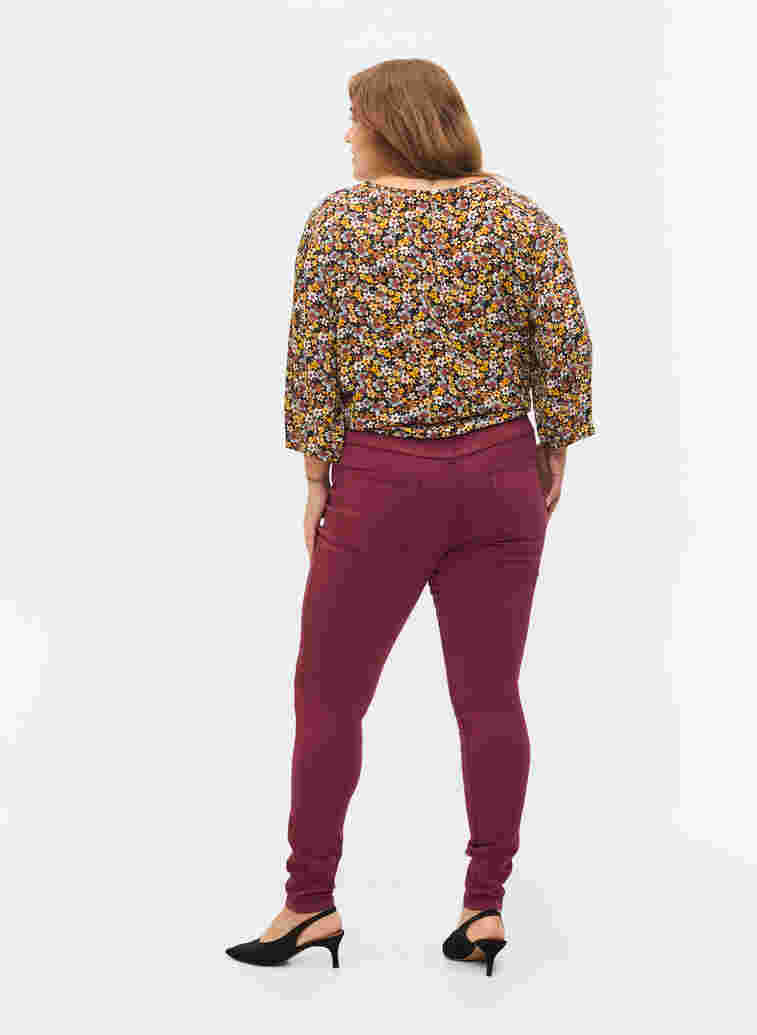 Super slim Amy jeans with high waist, Port Royal, Model image number 1