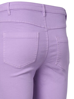 High waisted Amy jeans with super slim fit, Lavender, Packshot image number 3