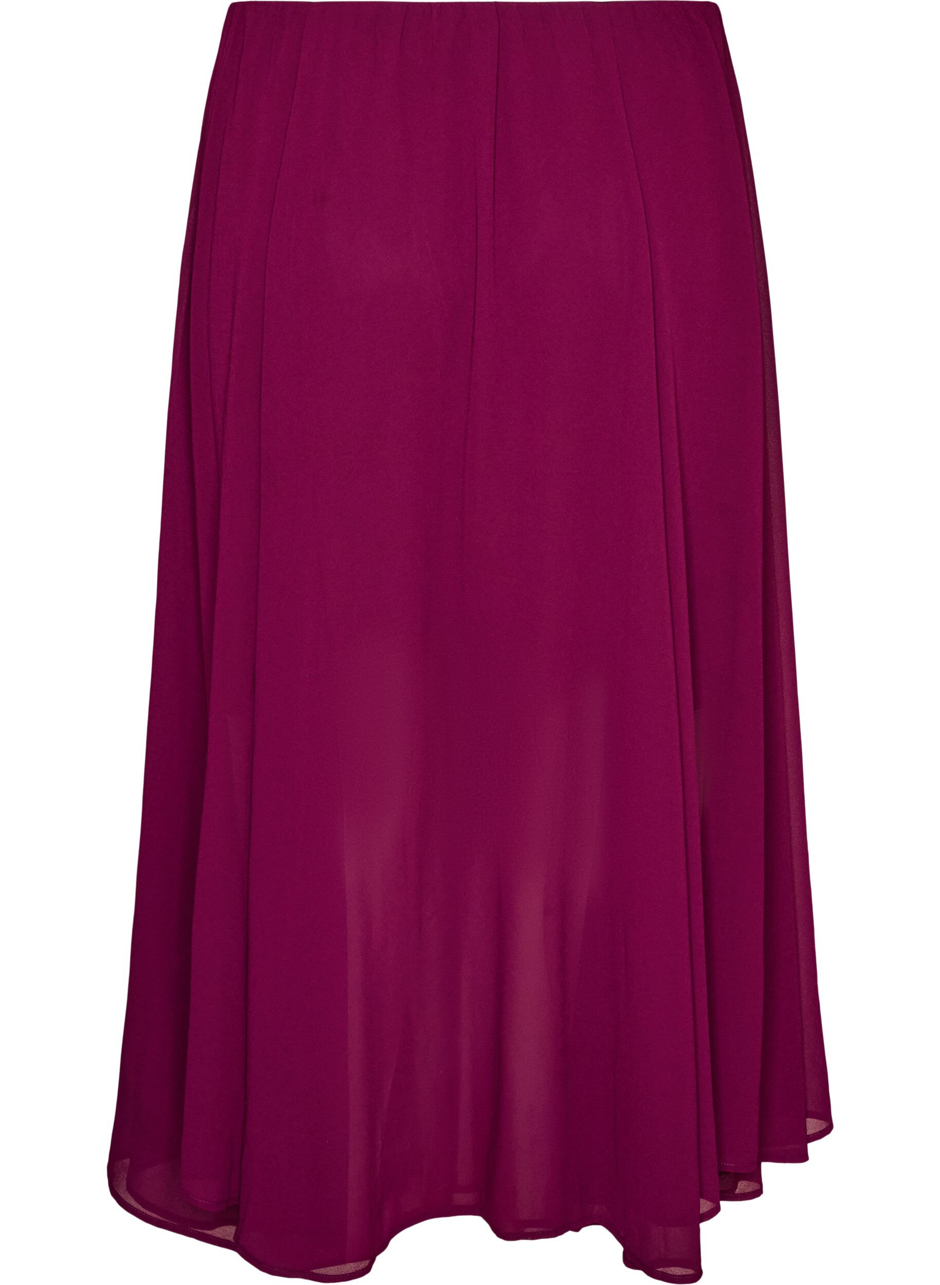 ZizzifashionA-line midi skirt, Purple, Packshot image number 1