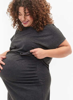 Melange Pregnancy Set, Black Melange, Model image number 3