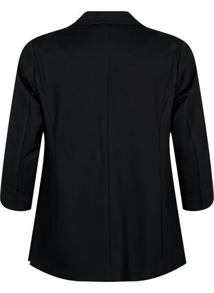 Blazer with 3/4 sleeves, Black, Packshot image number 1