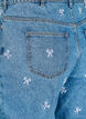 Mille mom fit jeans with embroidery, Light Blue, Packshot image number 3