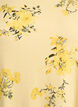 T-shirt with floral print, Yellow, Packshot image number 2