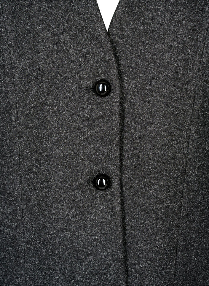 Tailored blazer, Dark Grey Melange, Packshot image number 2