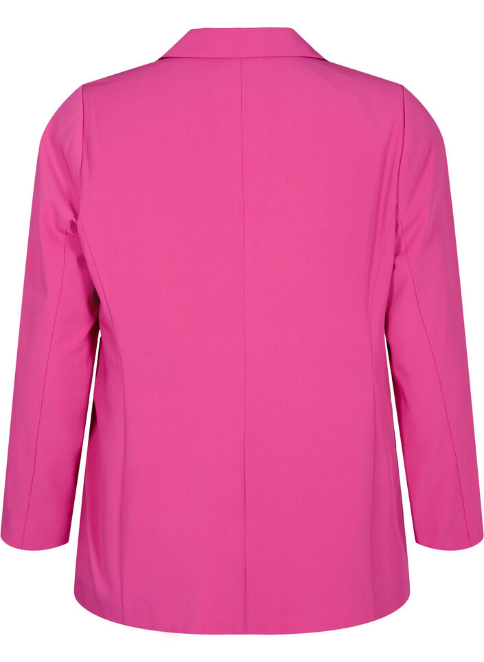 Classic blazer with pockets, Festival Fuchsia, Packshot image number 1