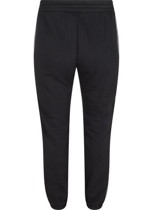 Sweatpants with a drawstring and pockets, Black, Packshot image number 1