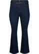 High-waisted Ellen bootcut jeans, Blue, Packshot image number 0