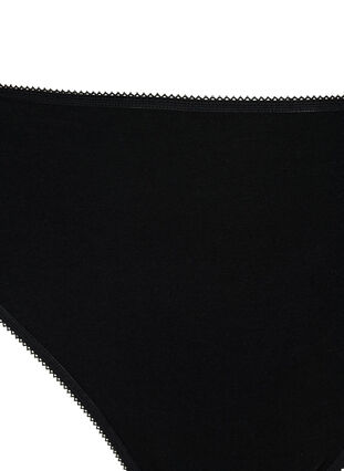 7-pack cotton g-string, Black, Packshot image number 2
