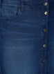 FLASH - Denim skirt with button closure, Blue, Packshot image number 2