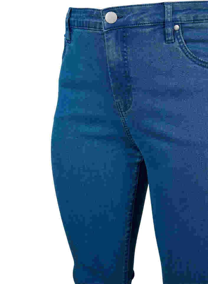 High-waisted super slim Amy jeans , Mid Blue, Packshot image number 2