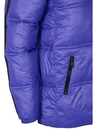 	 Short puffer jacket with zip, Ultra Violet, Packshot image number 3