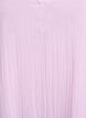 Short A-line dress in cotton muslin, Purple, Packshot image number 2