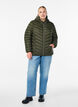 Lightweight jacket with hood, Green, Model image number 1