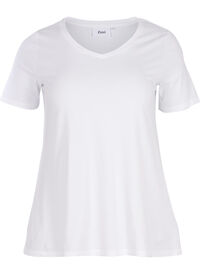 Basic plain cotton t-shirt