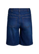 FLASH - Loose denim shorts with high waist, Blue, Packshot image number 1