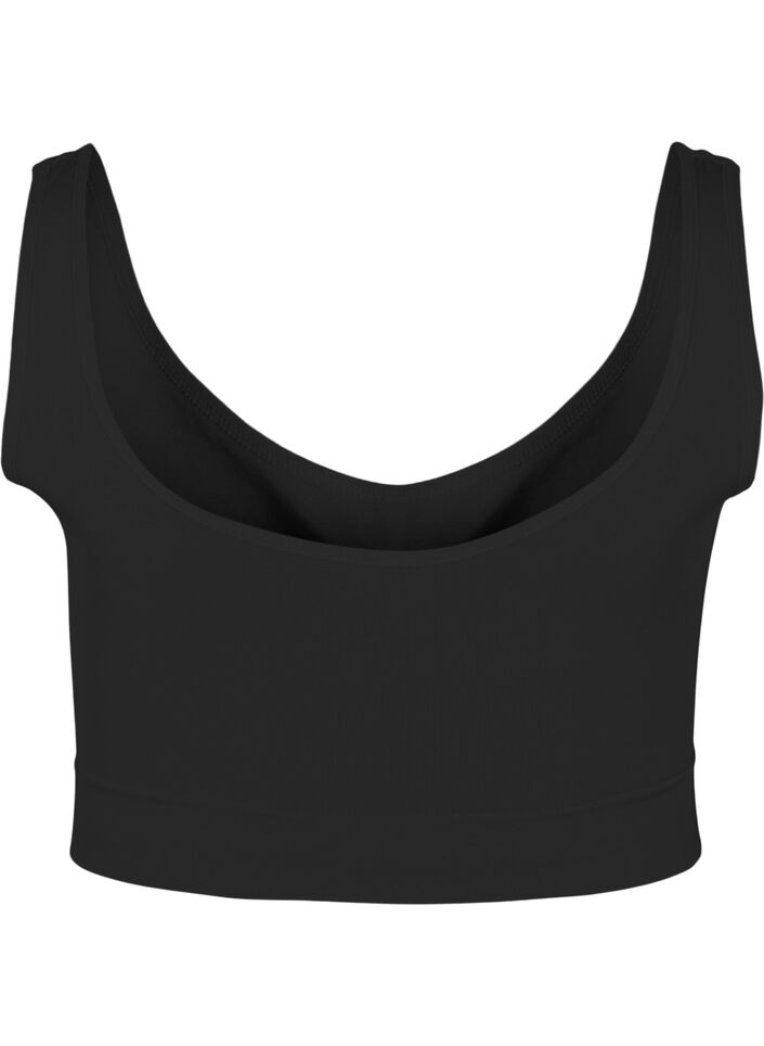 Soft non-padded bra, Black, Packshot image number 1