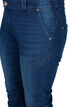 Slim fit capri jeans with pockets, Blue, Packshot image number 2