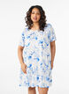 Dress in viscose with cutline, White, Model image number 0