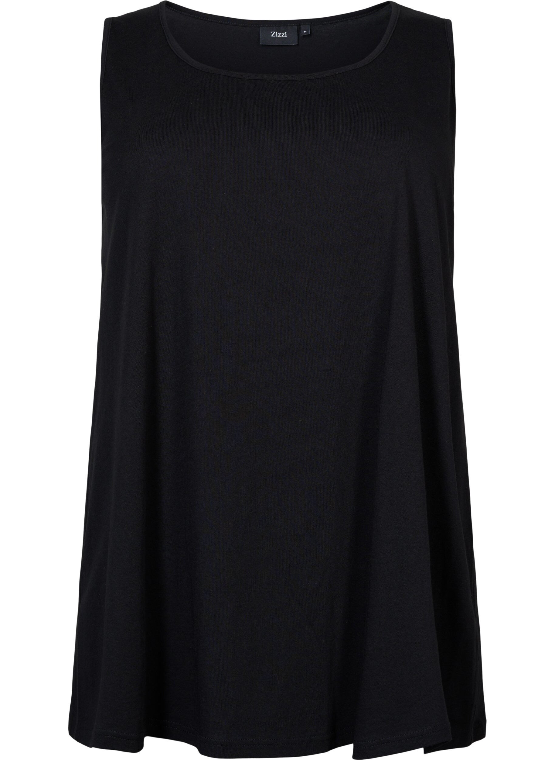 Cotton top with a-shape