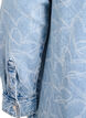 Denim dress with heart pattern, Light Blue, Packshot image number 3