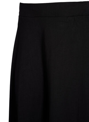 2-pack skirt in viscose, Black / Black Y/D, Packshot image number 2