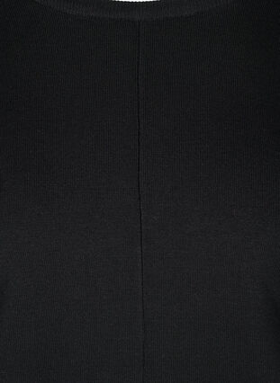 Knitted jumper with round neckline, Black, Packshot image number 2