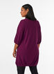 Dress with a balloon shape and structure, Red, Model image number 2