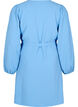 Short wrap dress with tie belt, Light Blue, Packshot image number 1