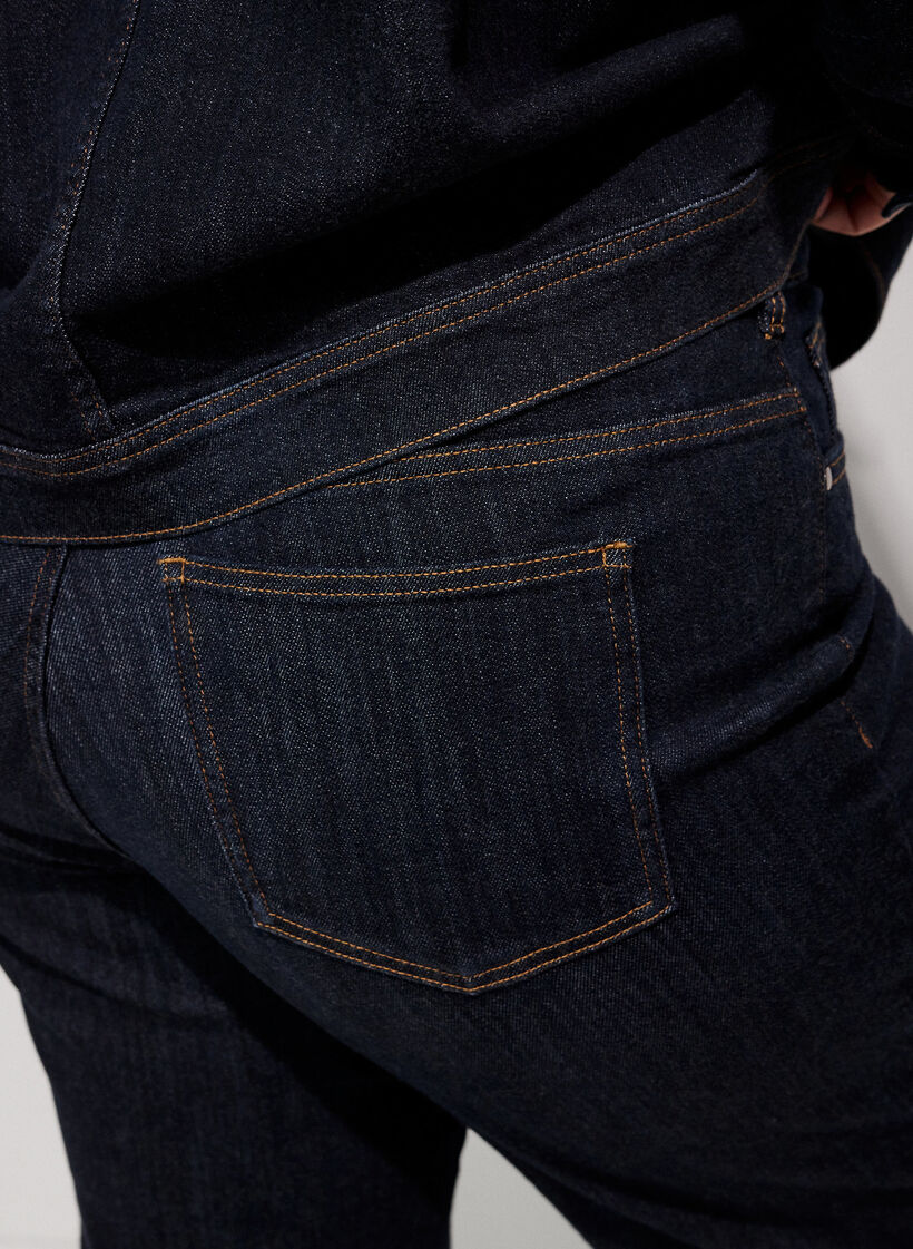 Straight fit Kiana jeans with high waist, Blue, Model image number 3