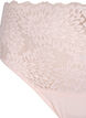 Lace g-string with high waist, Peach Blush, Packshot image number 2