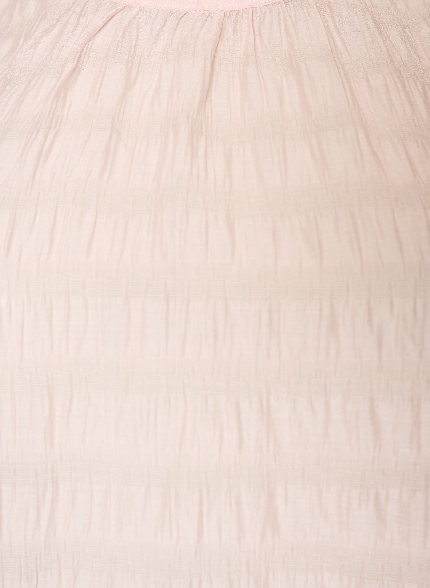 ZizzifashionSleeveless blouse with texture and ruffles, Rose, Packshot image number 2