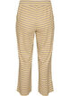 Striped pyjama trousers with a high waist and wide legs, 0413, Packshot image number 1