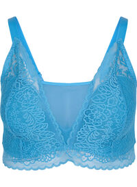 Bra with lace and soft padding